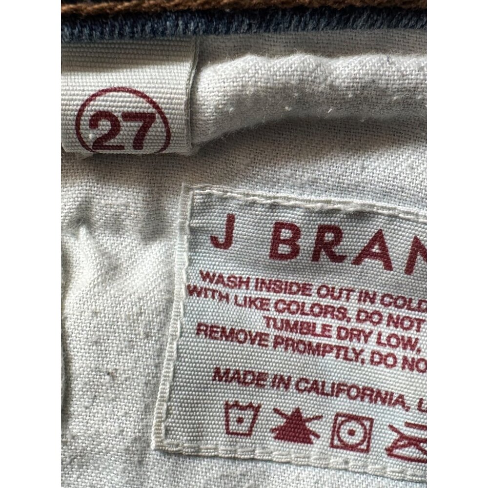 J Brand Skinny Leg Womens Jeans Size 27 Medium Wash Denim Made In California - Picture 4 of 6